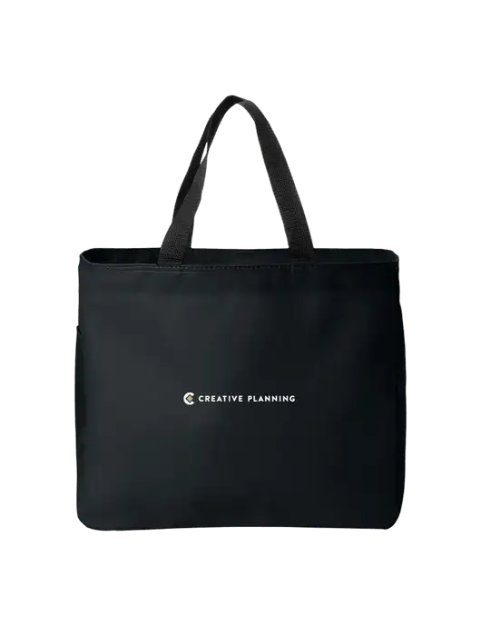 Essential Black Tote w/Creative Planning Logo