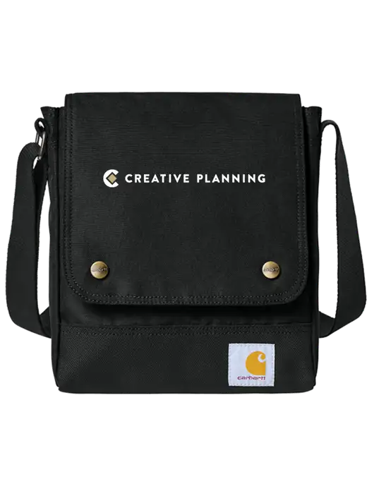 Carhartt Black Crossbody Snap Bag w/Creative Planning Logo