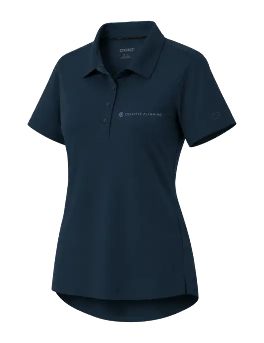 OGIO Womens Envision Dark Navy Polo w/Creative Planning Logo